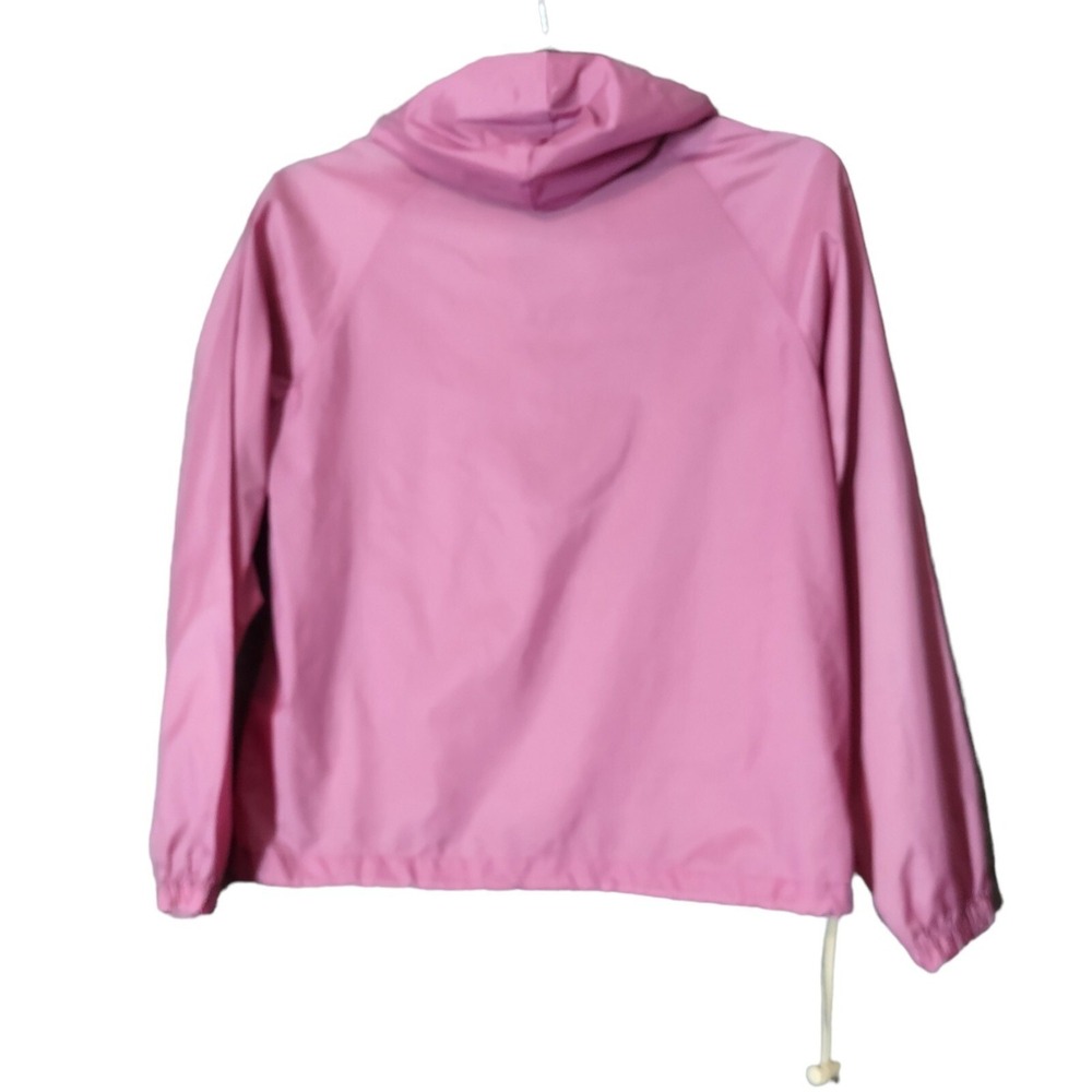 Anorak Twin Mountain Pink Womens M Vintage Gorpcore Retro Windbreaker Pullover - Picture 2 of 9